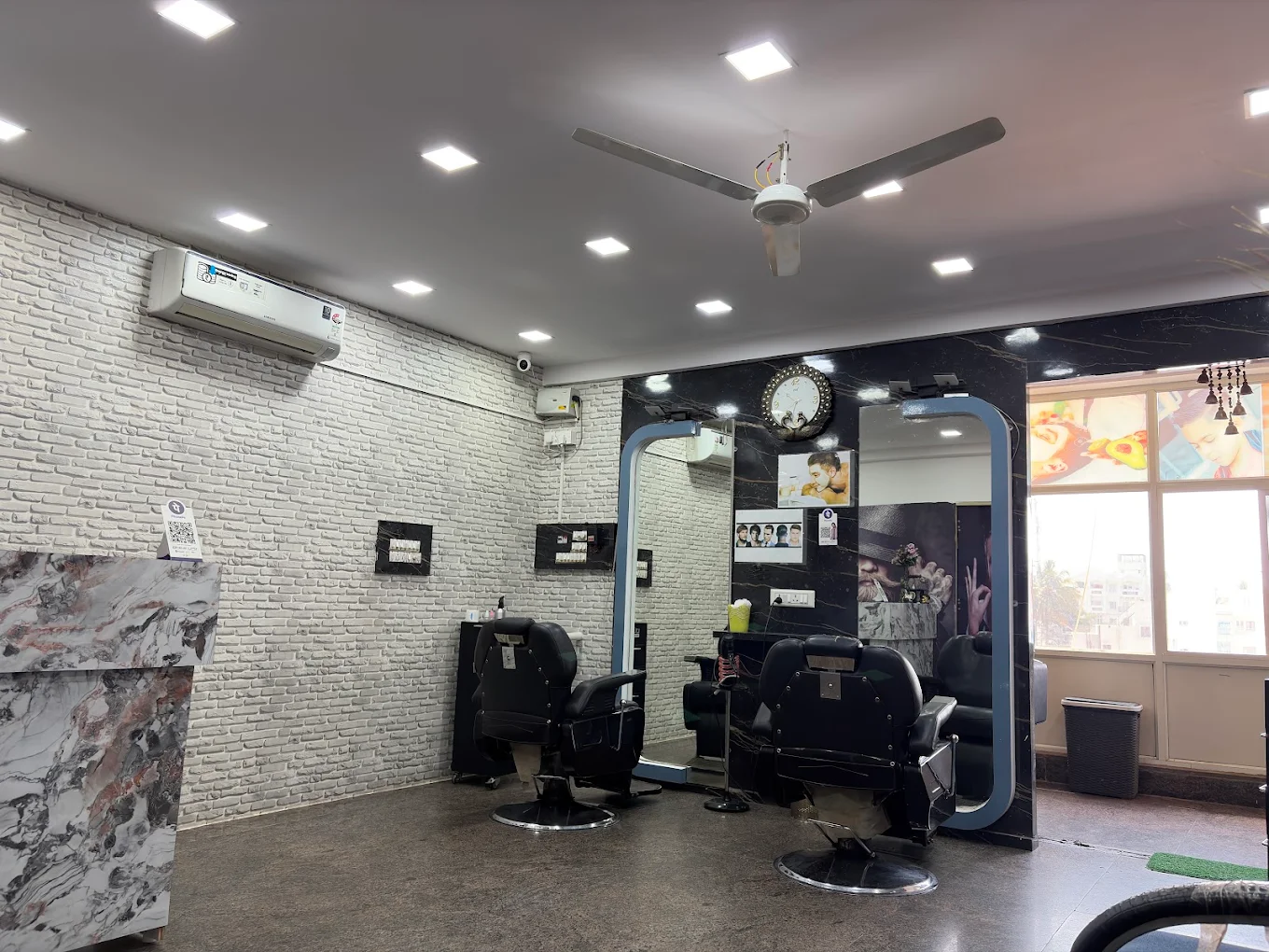 Warm Salon Setup
